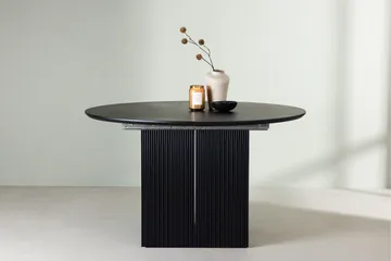 Matbord Matilda Dining Table Extendable 130/180 - Black / MDF with veneer Black - Möbler - Bord & matgrupper - Matbord & köksbord