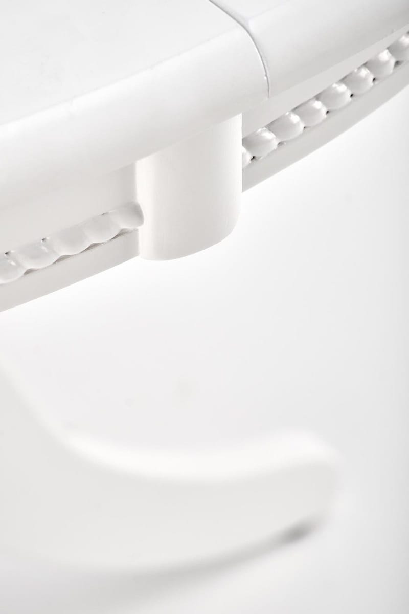 Matbord med butterfly skiva 90-124 cm vit - Dana - Vit - Möbler - Bord & matgrupper - Matbord & köksbord