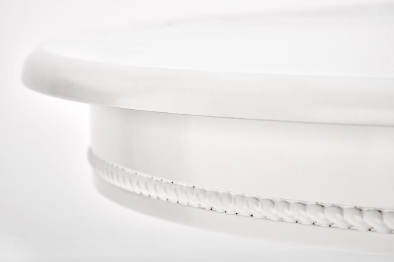 Matbord med butterfly skiva 90-124 cm vit - Dana - Vit - Möbler - Bord & matgrupper - Matbord & köksbord