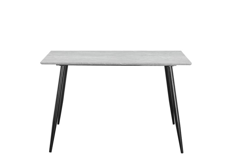Matbord Monza 120x80x76 cm, Sten/Svart - 120x80x76 cm, Sten/Svart - Möbler - Bord & matgrupper - Matbord & köksbord