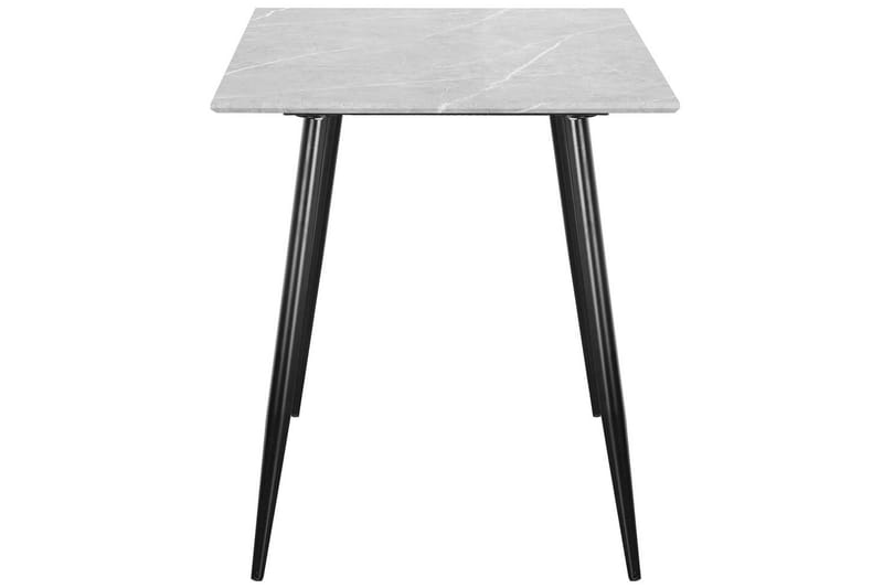 Matbord Monza 120x80x76 cm, Sten/Svart - 120x80x76 cm, Sten/Svart - Möbler - Bord & matgrupper - Matbord & köksbord