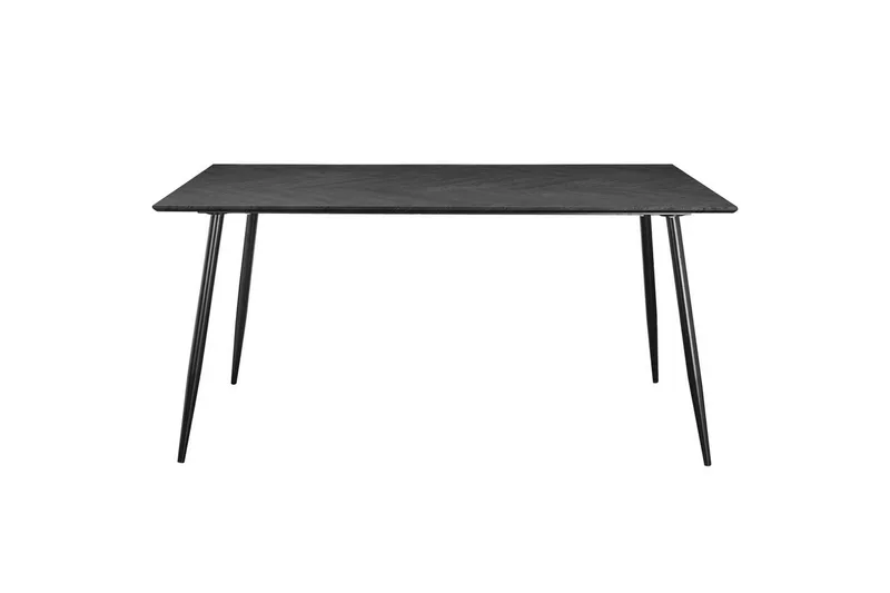 Matbord Monza 160x90x76 cm, Fiskben Greyeik/Svart - 160x90x76 cm, Fiskben Greyeik/Svart - Möbler - Bord & matgrupper - Matbord & köksbord