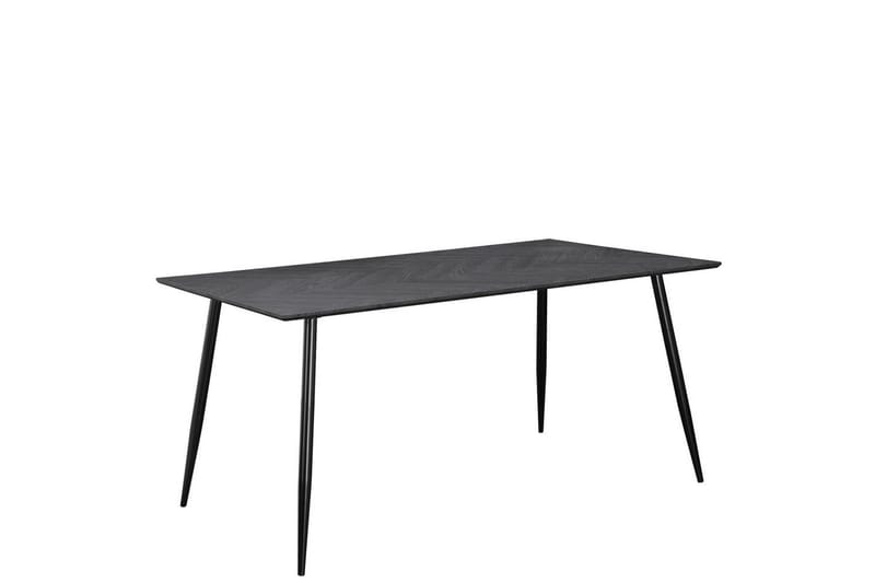 Matbord Monza 160x90x76 cm, Fiskben Greyeik/Svart, 160x90x76 cm, Fiskben Greyeik/Svart