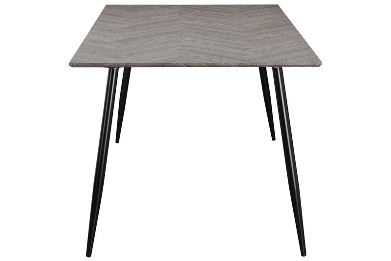 Matbord Monza 160x90x76 cm, Fiskben Viteik/Svart - 160x90x76 cm, Fiskben Viteik/Svart - Möbler - Bord & matgrupper - Matbord & köksbord