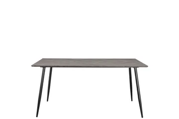Matbord Monza 160x90x76 cm, Fiskben Viteik/Svart - 160x90x76 cm, Fiskben Viteik/Svart - Möbler - Bord & matgrupper - Matbord & köksbord