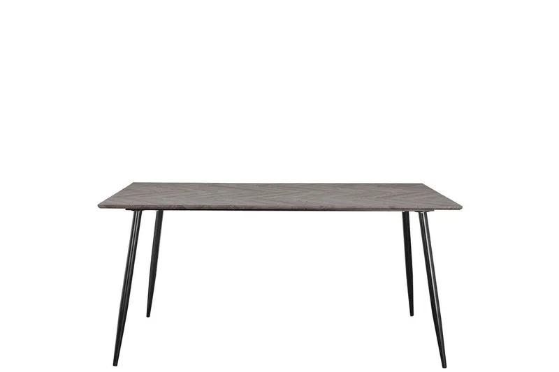 Matbord Monza 160x90x76 cm, Fiskben Viteik/Svart - 160x90x76 cm, Fiskben Viteik/Svart - Möbler - Bord & matgrupper - Matbord & köksbord