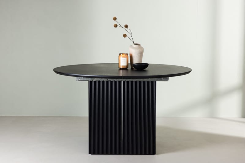 Matbord NO_BRAND Matilda Dining Table Extendable 130/180 - Black / MDF with veneer Black - Möbler - Bord & matgrupper - Matbord & köksbord