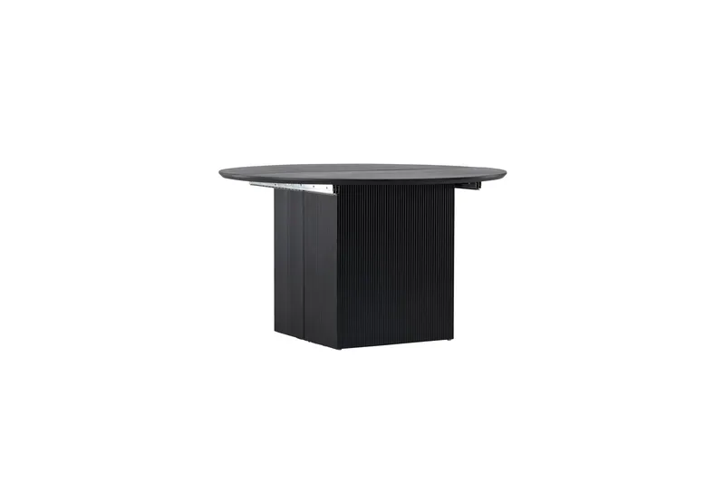 Matbord NO_BRAND Matilda Dining Table Extendable 130/180 - Black / MDF with veneer Black - Möbler - Bord & matgrupper - Matbord & köksbord