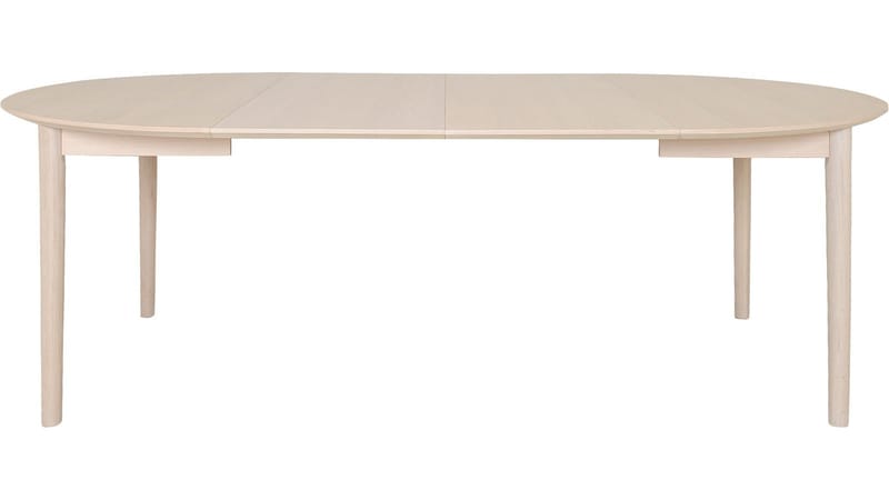 Matbord Nordal 130+50+50 cm - Vitpigmenterad - Möbler - Bord & matgrupper - Matbord & köksbord