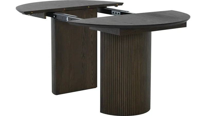 Matbord Odmark 105 cm - Brunlackad Ek - Möbler - Bord & matgrupper - Matbord & köksbord