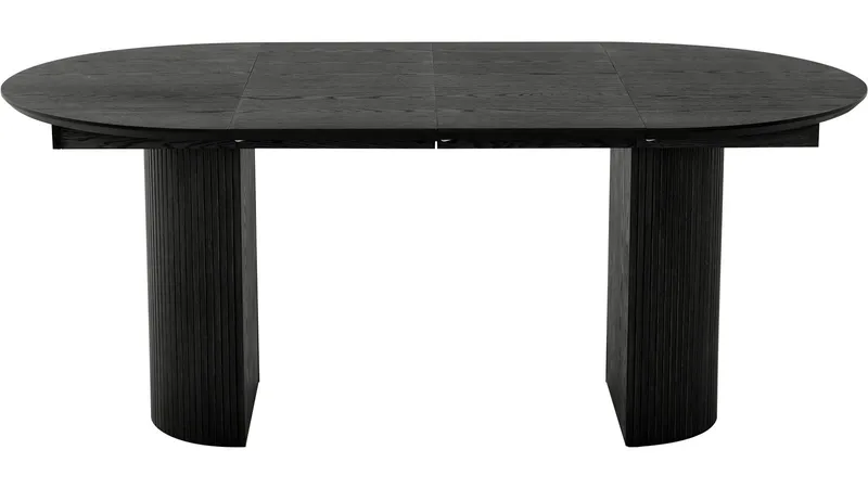Matbord Odmark 105 cm - Svartlackad Ask - Möbler - Bord & matgrupper - Matbord & köksbord