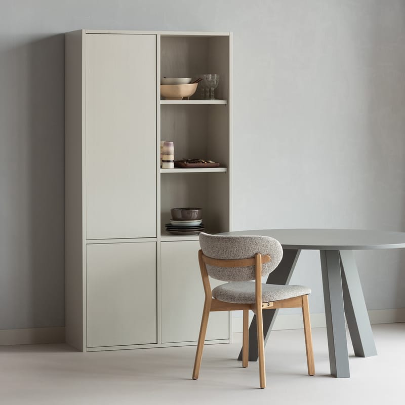 Matbord Rhonda 129 cm Rund - Varmgrå - Möbler - Bord & matgrupper - Matbord & köksbord