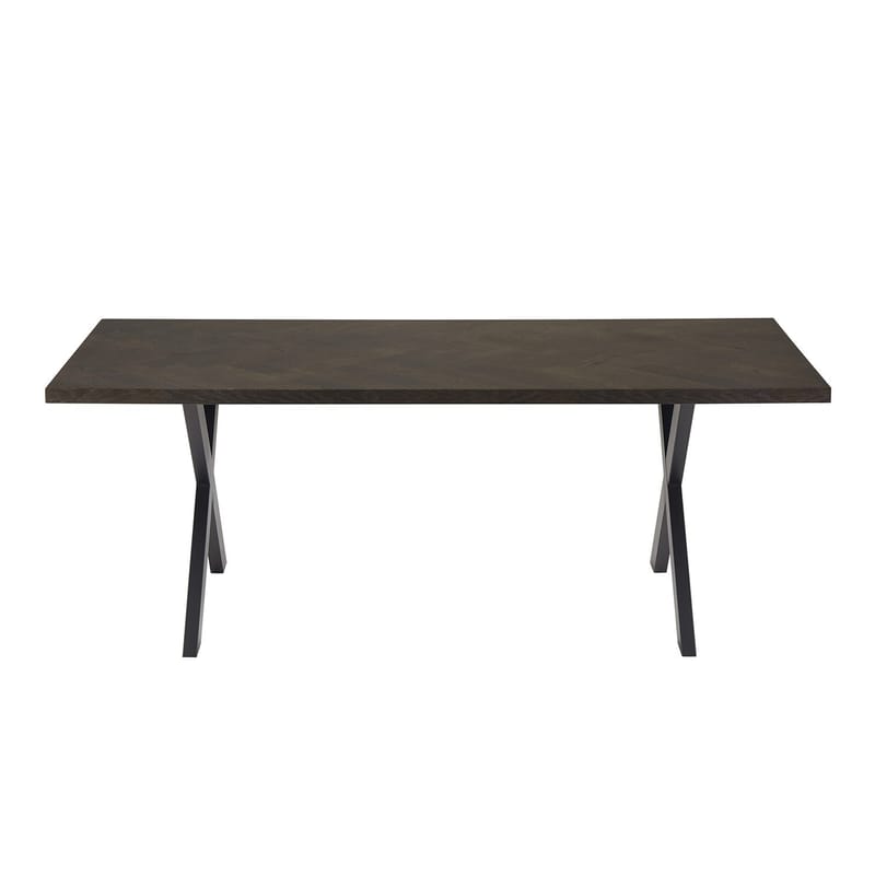 Matbord Rowan 200x90x75 cm Fiskbensmönstrad - rökig ek - Möbler - Bord & matgrupper - Matbord & köksbord