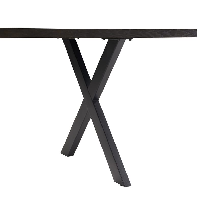 Matbord Rowan 200x90x75 cm Fiskbensmönstrad - rökig ek - Möbler - Bord & matgrupper - Matbord & köksbord