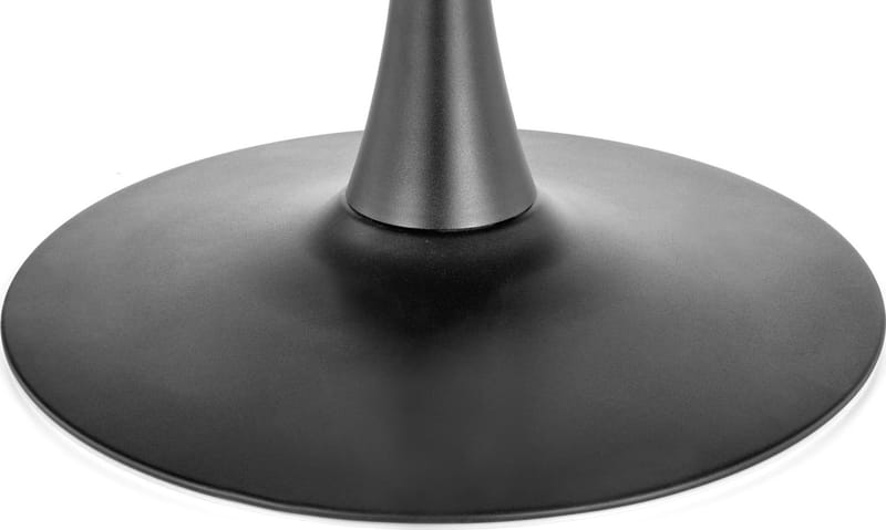 Matbord runt valnöt - svart 100 cm - Towson - Valnöt/svart - Möbler - Bord & matgrupper - Matbord & köksbord