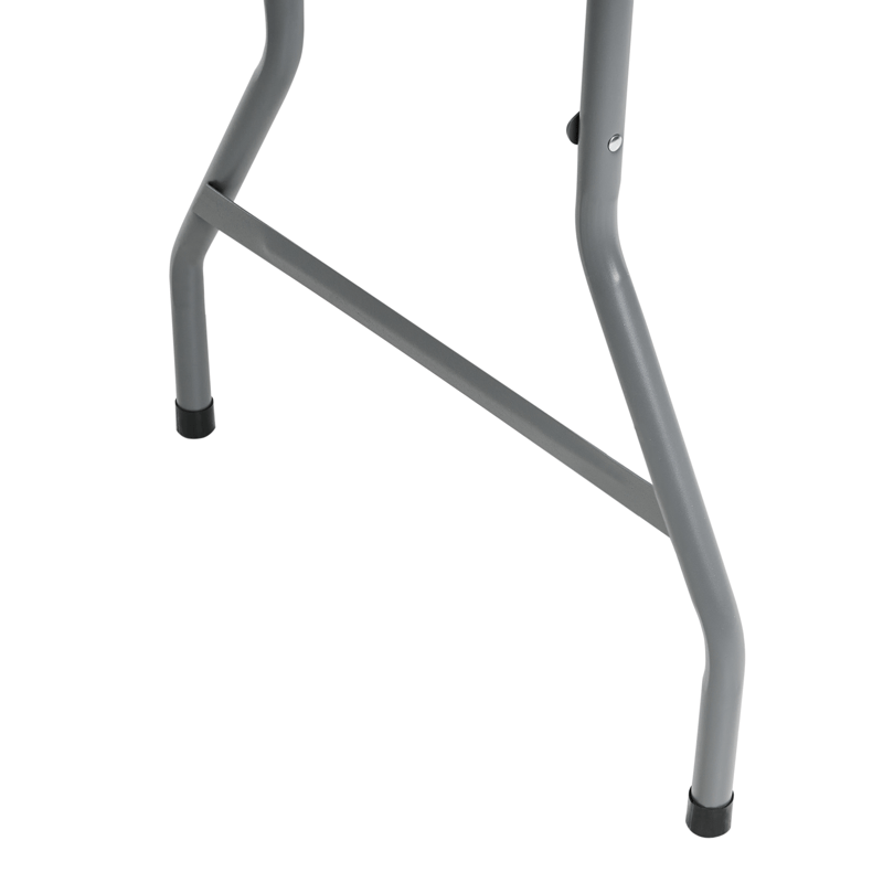 Matbord utomhus För 6 Personer Cugnoli 180 cm 74 cm - Vit/Silver - Utemöbler - Utebord & trädgårdsbord - Matbord utomhus