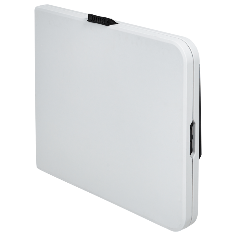 Matbord utomhus För 6 Personer Cugnoli 180 cm 74 cm - Vit/Silver - Utemöbler - Utebord & trädgårdsbord - Matbord utomhus