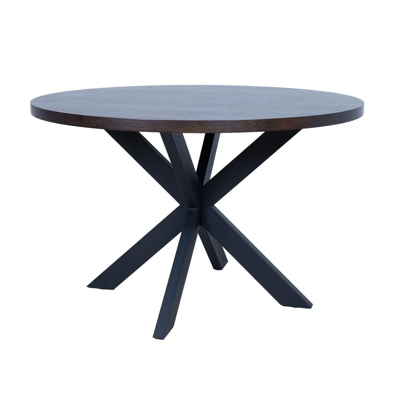 Matbord Vancouver 120x75 cm, Svart rökt ek