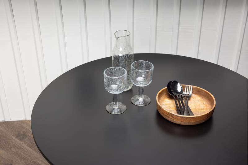 Matbord Venture Home Bennie Matbord 90 cm Black - Möbler - Bord & matgrupper - Matbord & köksbord