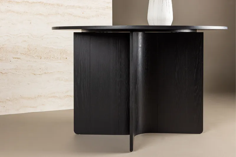 Matbord VIND Tyresö Round Dining Table Black - Möbler - Bord & matgrupper - Matbord & köksbord