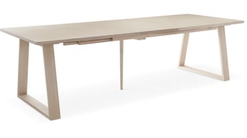 Matbord Wikdal 220x100 cm - Vitpigmenterad ek - Möbler - Bord & matgrupper - Matbord & köksbord