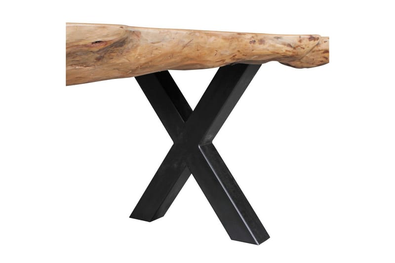 Matbord Wohnling Köksbord i massivt trä med trädstam, lantlig stil - Möbler - Bord & matgrupper - Matbord & köksbord