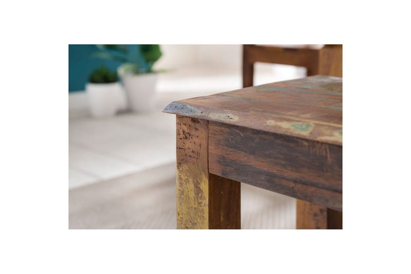 Matbord Wohnling Massivt trä lantstil Återvunnet Mangoträ, 120x70 cm - Återvunnet Mangoträ, 120x70 cm - Möbler - Bord & matgrupper - Matbord & köksbord
