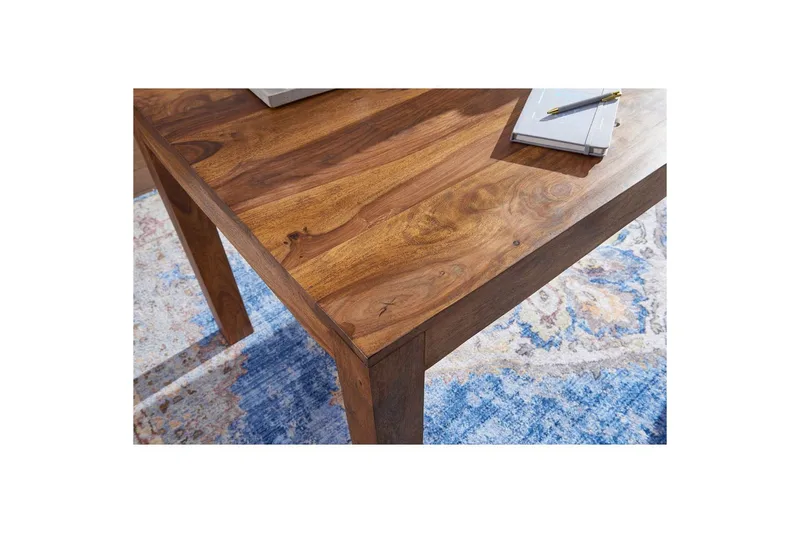 Matbord Wohnling Massivt trä lantstil Rosenträ, 200x100 cm - Rosenträ, 200x100 cm - Möbler - Bord & matgrupper - Matbord & köksbord