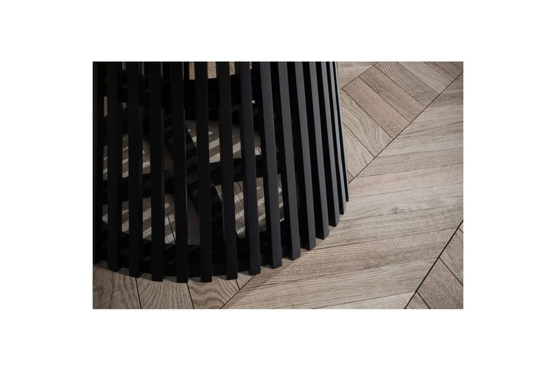 Matbord Wohnling Rund 120 cm massivt trä loftstil - Möbler - Bord & matgrupper - Matbord & köksbord