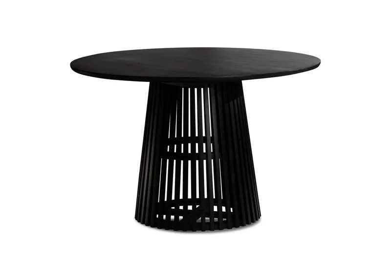 Matbord Wohnling Rund 120 cm massivt trä loftstil, undefined