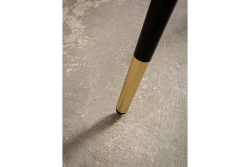 Matbord Wohnling Rund 75 cm marmorerad modern gyllene tippsben Marmor, Vit - Marmor, Vit - Möbler - Bord & matgrupper - Matbord & köksbord