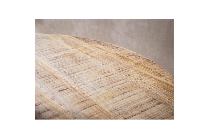 Matbord Wohnling rund massivt trä, modern lantlig stil 120 cm - 120 cm - Möbler - Bord & matgrupper - Matbord & köksbord