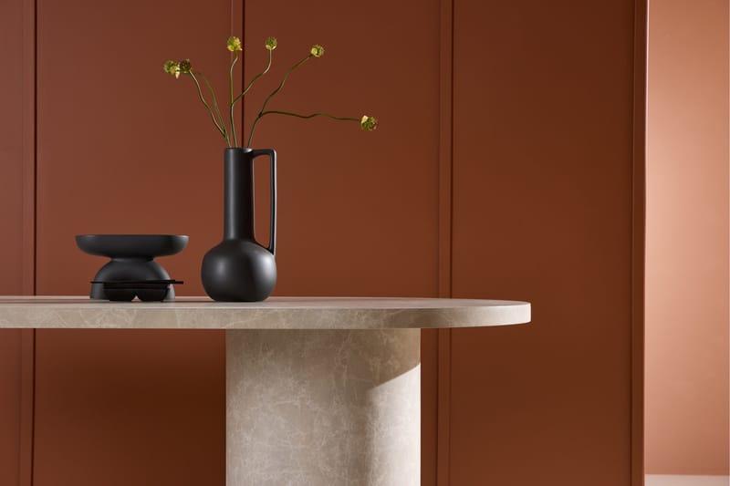 Matbord Peach Narvik Dining Table 100x200 cm - Beige Marblelook / Beige - Möbler - Bord & matgrupper - Matbord & köksbord