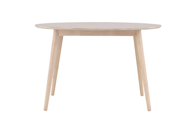 Matbord Peach Flora Dining Table ø120 - Whitewash / Veneer Whitewash - Möbler - Bord & matgrupper - Matbord & köksbord