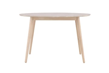 Matbord Peach Flora Dining Table ø120 - Whitewash / Veneer Whitewash - Möbler - Bord & matgrupper - Matbord & köksbord