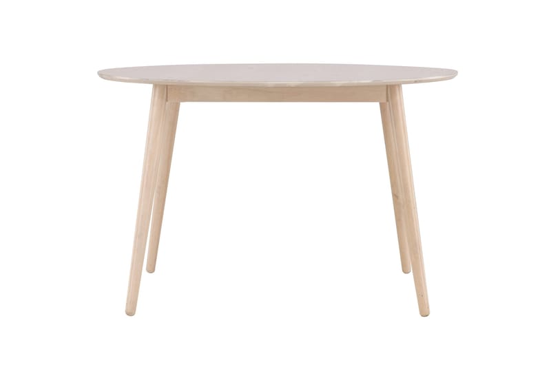 Matbord Peach Flora Dining Table ø120 - Whitewash / Veneer Whitewash - Möbler - Bord & matgrupper - Matbord & köksbord