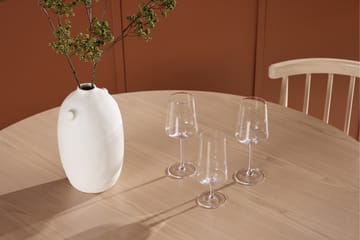 Matbord Peach Flora Dining Table ø120 - Whitewash / Veneer Whitewash - Möbler - Bord & matgrupper - Matbord & köksbord