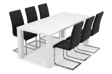 Matgrupp Cibus 180 cm med 4 Cibus stolar - Möbler - Bord & matgrupper - Matgrupper