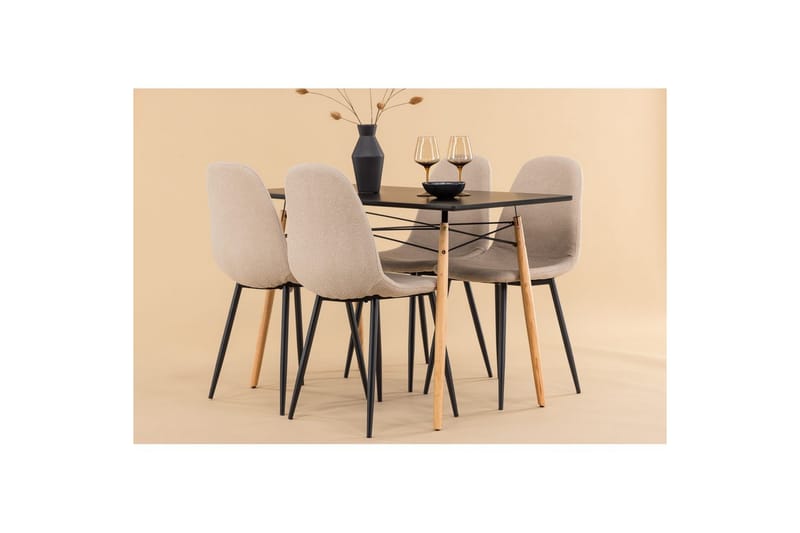 Matgrupp Danburi, Polar - Beige - Möbler - Bord & matgrupper - Matgrupper