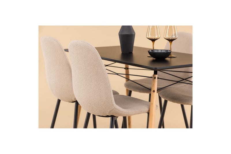 Matgrupp Danburi, Polar - Beige - Möbler - Bord & matgrupper - Matgrupper