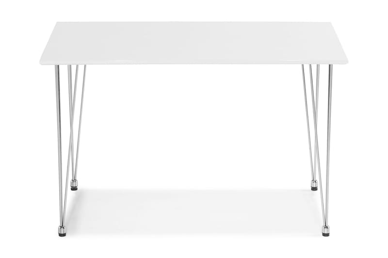 Matgrupp Kronblom 120 cm med 4 Cibus stolar - Vit - Möbler - Bord & matgrupper - Matgrupper
