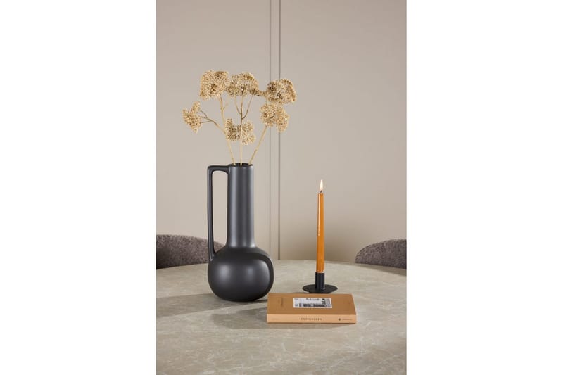 Matgrupp Lanzo Runt 120 cm Beige med 4st Astoria Stolar Brun - Brun - Möbler - Bord & matgrupper - Matgrupper