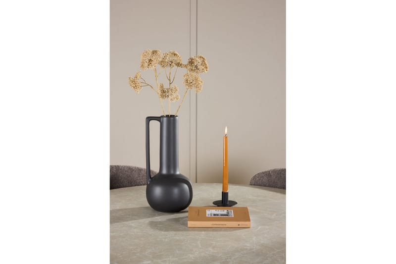 Matgrupp Lanzo Runt 120 cm Beige med 4st Astoria Stolar Brun - Brun - Möbler - Bord & matgrupper - Matgrupper