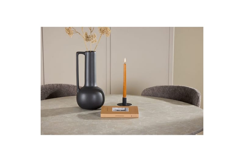 Matgrupp Lanzo Runt 120 cm Beige med 4st Astoria Stolar Brun - Brun - Möbler - Bord & matgrupper - Matgrupper