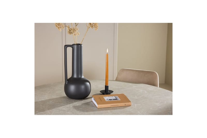 Matgrupp Lanzo Runt 120 cm med 4st Night Stolar Beige - Beige - Möbler - Bord & matgrupper - Matgrupper