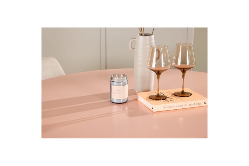 Matgrupp Lanzo Runt 120 cm med 4st Night Stolar Rosa - Rosa - Möbler - Bord & matgrupper - Matgrupper