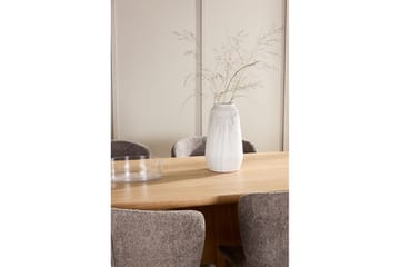 Matgrupp Stjärnö 200x90 cm Natur med 6st Astoria Stolar - Möbler - Bord & matgrupper - Matgrupper