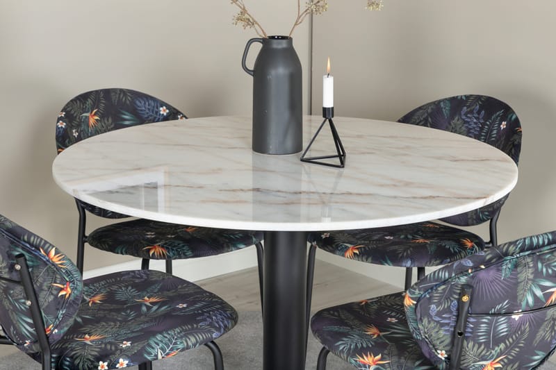 Admira Matgrupp 106 cm + 4 st Moncoll Matstolar - Möbler - Bord & matgrupper - Matgrupper