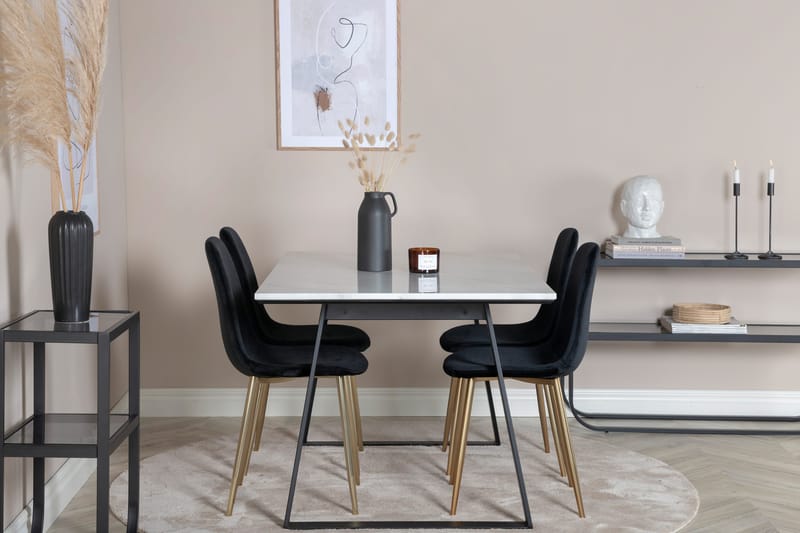 Admira Matgrupp 140 cm + 4 Pontus Matstolar, undefined