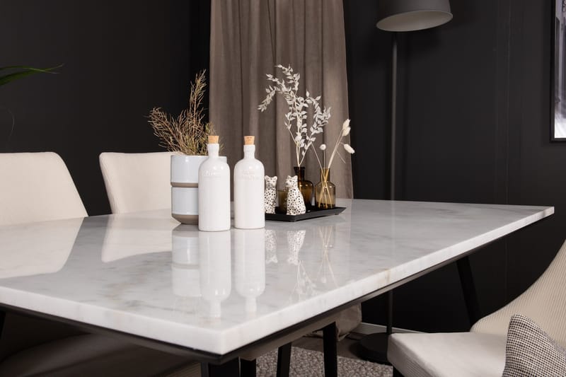 Admira Matgrupp med 4 Ludde Matstol - Möbler - Bord & matgrupper - Matgrupper